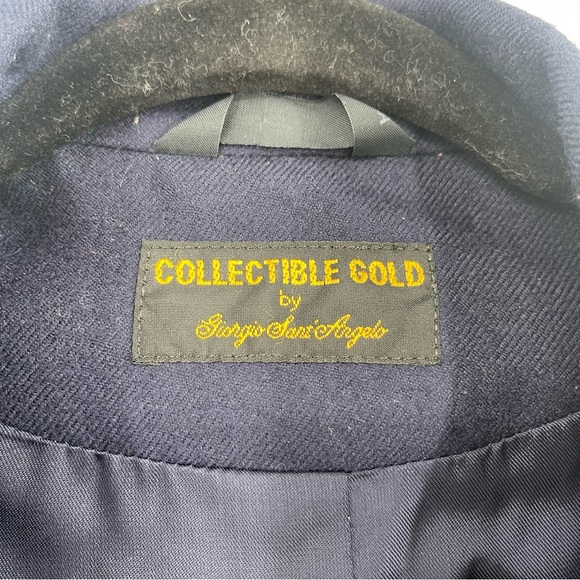 Giorgio Sant’ Angelo 100% Merino Wool Blazer Jacket - Picture 10 of 13